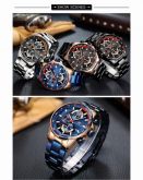 Minifocus moda masculina relógios de quartzo multi-funçoes