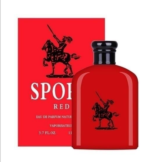 Perfume de polo masculino esporte 100ml / 120ml grande e longa duração fragrância azul