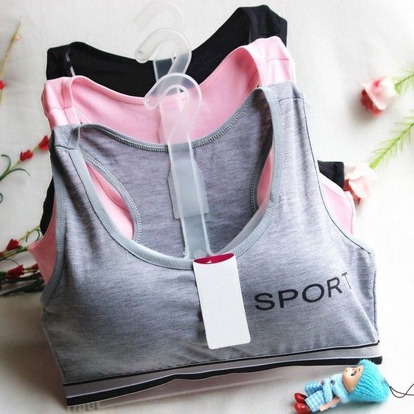Brassiere Esporte Estudante Lingerie Maiden Underwear Underclothes Girl