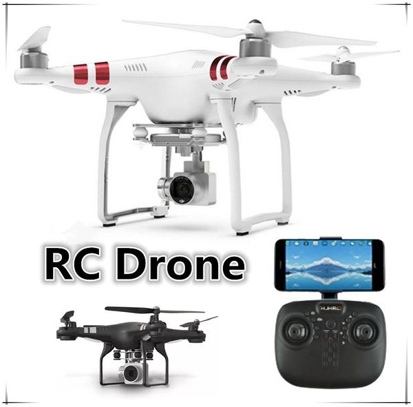RC Drone HJ14W FPV transmissão em tempo real Mini Quadcopter 2.4G 6-Axis drones com câmeras hd Apr